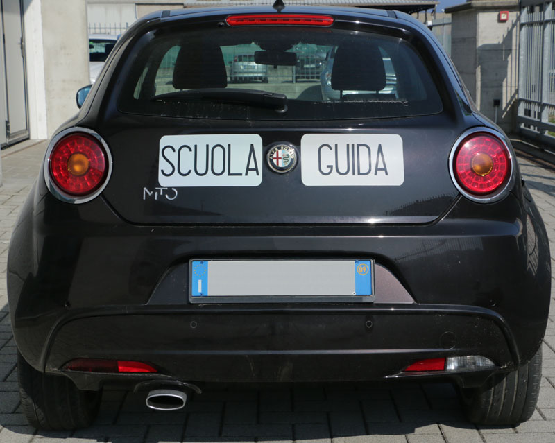 Targa calamitata divisa